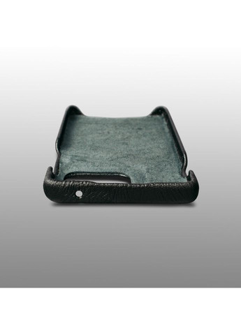 Кожаная накладка Cover для Motorola Edge 60 Pro Чёрный (79337) Stenk (362376339)