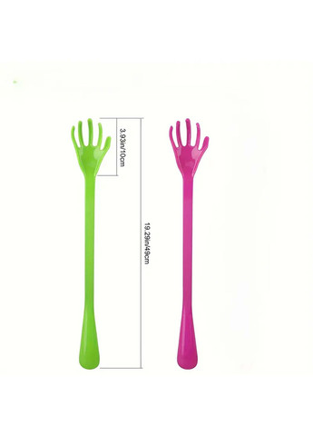 Чесалка для спини спиночисалка ручний масажер та лопатка для взуття 48 см Yu Xin (360801499)