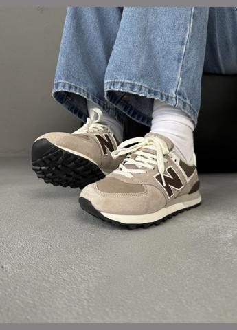 Кросівки жіночі New Balance 574 Legacy beige | Нью Беланс 574 бежеві No Brand бежеві демісезони (316091187)