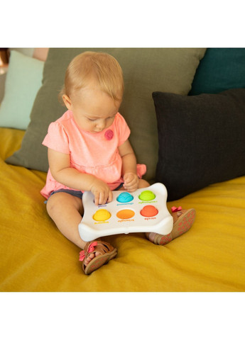Игрушка сенсорная Dimpl Duo Брайль Цвет Форма Название () Fat Brain Toys F208EN (366725873)