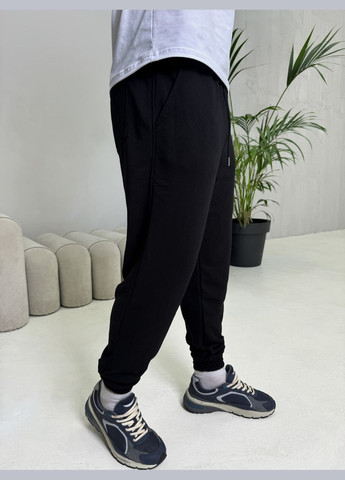 Черные спортивные, повседневный демисезонные брюки Vakko
