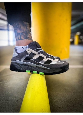 КРОСІВКИ ЖІНОЧІ ADIDAS NITEBALL GREY FIVE АДІДАС НАЙТБОЛ No Brand сірі демісезони (369389714)