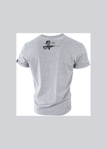 Серая футболка gun and roll ts276egy Dobermans Aggressive