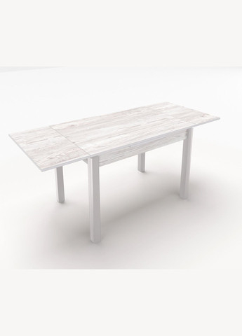Стіл обідній розкладний Марсель 900 Білий/Аляска WL (10000064) Fusion Furniture (341525525)