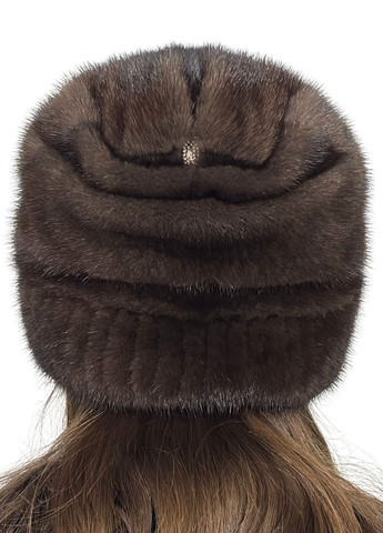 Жіноча зимова норкова шапка-кубанка Меховой Стиль Шарпей (258459110)