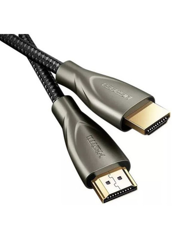Кабель HDMI v2.0 HD131 HDMI CARBON FIBER ZINC ALLOY CABLE 3M (GRAY) (UGR50109) Ugreen (294978711)