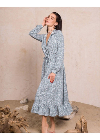 Мятное повседневный платье 13142 l мятный ISSA PLUS