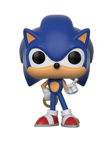 Фігурка Pop Їжак Соник з кільцем Games Sonic The Hedgehog 10см SH 283 Funko (317260142)