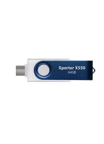 Флеш-накопичувач USB 3. 2 Gen 1 Xporter X550 64GB Type-A+C Patriot (370613611)