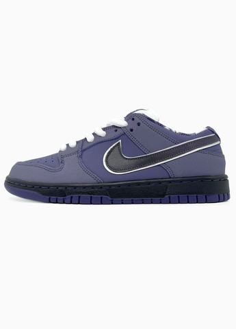 Фиолетовые демисезонные кроссовки мужские и женские nike sb dunk low purple lobster | найк сб данк фиолетовые No Brand