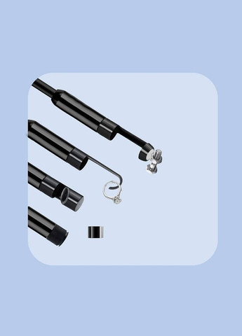 Ендоскоп автомобільний з монітором 4.3" ZCF К4 8 мм з жорстким кабелем + насадки 1 м (R051160) Xiamen (317297500)