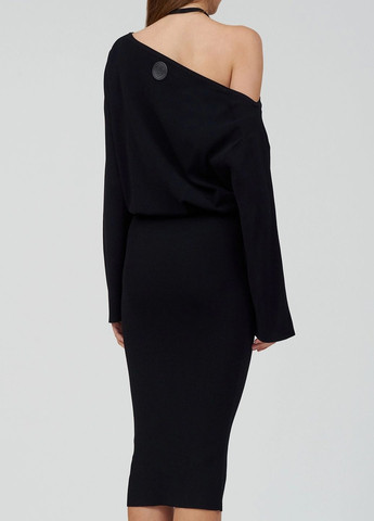 Черное платье Moschino Jeans