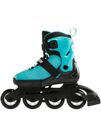 Ролики Microblade 2024 Черный-Бирюзовый Rollerblade (365308252)