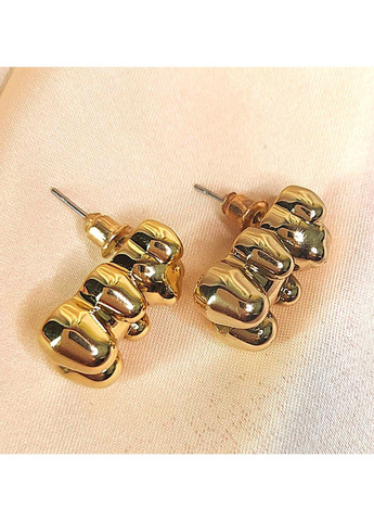 Сережки Ведмедики біжутерія на кожен день No Brand (349812707)