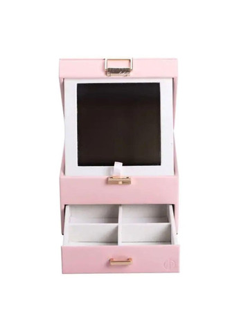 Скринька для прикрас з еко шкіри 2 яруси органайзер для ювелірних виробів HP-5-2P Yiwu (370802300)