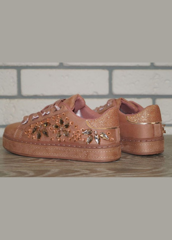 Пудровые кеды женские пудра Horoso