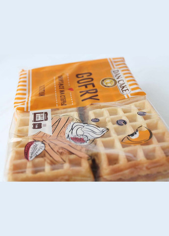 Бельгийские вафли Gofry Chrupiace na Cieplo, 250 г (Польша) No Brand (356518924)