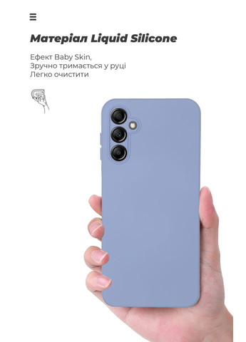 Панель ICON Case для Samsung A14 4G / A14 5G Camera cover (ARM66497) ArmorStandart (261405595)