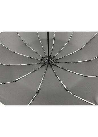 Чорна чоловіча парасолька повний автомат антивітер на 12 потрійних спиць три слони чорна (07563-1) Три Слона (334003989)