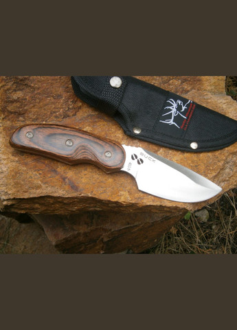 Ніж туристичний Rocky Mountain М-290 фултанг в чохлі 20 см Buck (305582861)