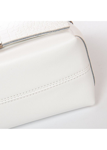 Женская кожаная сумка классическая 9717 white Alex Rai (291683003)
