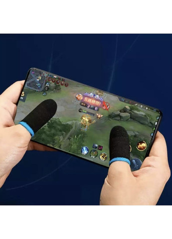 Напальчники (шкарпетки) Сенсорні для ігор на телефоні в CoD Sarawolf (геймпад тригери курки ) 4 шт Червоний OlaN (360898230)