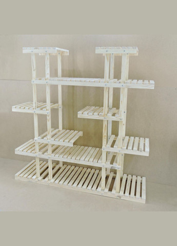 Подставка для цветов из дерева Малабри 45 бланже (ЦВТ-007101) No Brand (328225028)