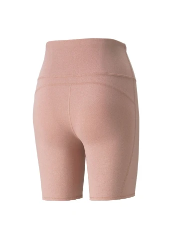 Розовые демисезонные велосипедки studio foundation short women's training leggings Puma