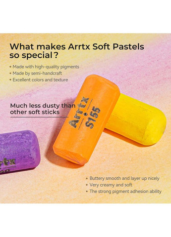 Сухий пастель ASP-0148A 48 кольорів (LC303472) Arrtx (323046295)