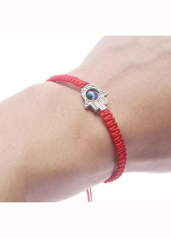 Браслет амулет червона нитка з Рукою Хамса долоню Фатіма від пристріту No Brand (340275814)