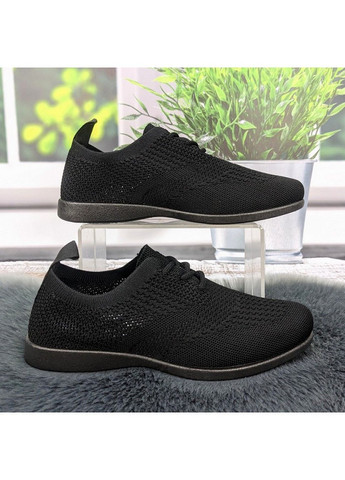 Черные мокасины женские на шнурках текстильные Gipanis