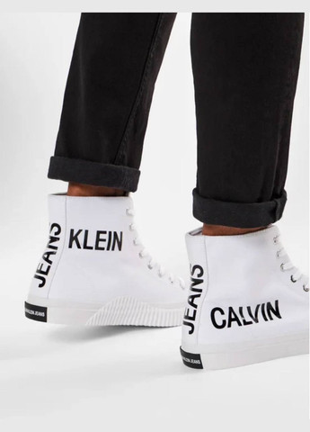Білі кеди чоловічі Calvin Klein