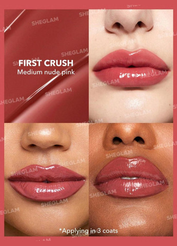 Плампер для губ Pout-Perfect Shine Lip Plumper In Bloom 961-c35, First Crush Sheglam (314769311)