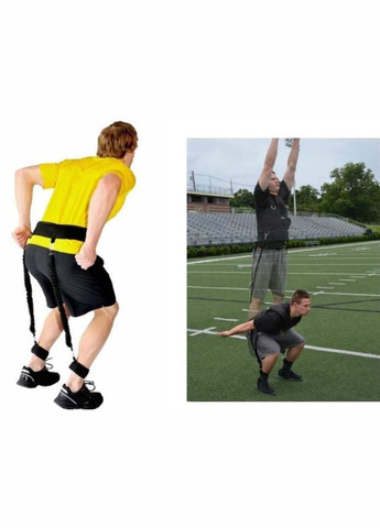 Эспандер для ног и приседаний трубчатый для фитнеса Vertical High Jump Trainer (1756375351) No Brand (333828179)