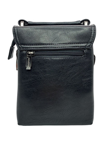 Чоловіча сумка з еко-шкіри Bradford 18688-1 чорна 20 х 16,5 х 5 No Brand (371682559)