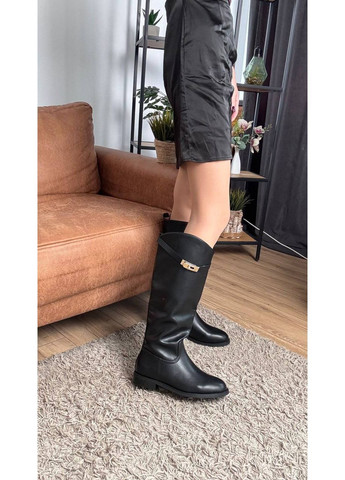 🖤 демисезонные сапоги из экокожи No Brand