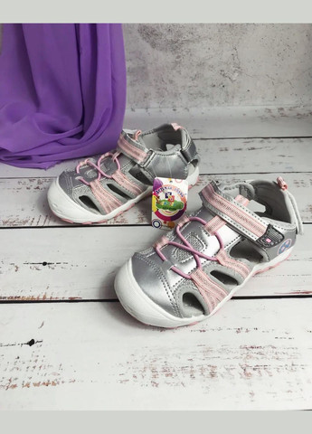 Босоніжки дитячі для дівчаток Сірий (376) Jong Golf (331770995)