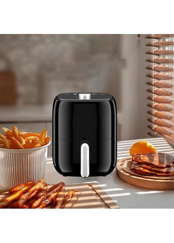 Електрична фритюрниця аерогриль 2 л з кошиком для смаження мультипіч з антипригарним покриттям (SB324) Crownberg (361161770)