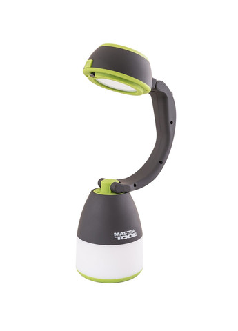 Фонарь GM 3-в-1, 3 режима, 160*130*85 мм, LED + 10 x SMD LED, 3 x AA, ABS 94-0805 Mastertool (320576492)