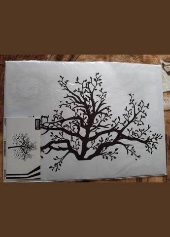 Виниловая наклейка дерево размер листа 69*49,5 см Melinera (362267936)