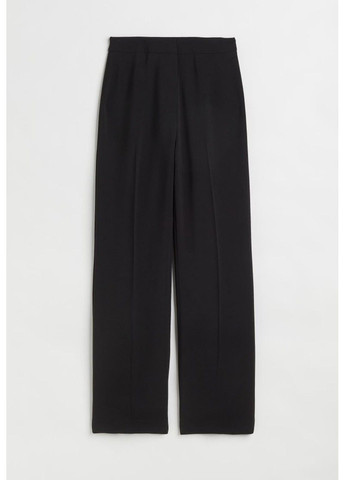 Женские элегантные широкие брюки Н&М (57775) М Черные H&M (305541973)