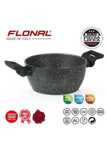 Кастрюля Pietra Lavica 2,4л (PLIC22080) Flonal Pietra Lavica 2, 4 л (366692322)