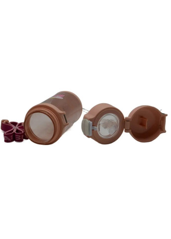 Бутылка для воды 690 мл KXN-1219 Розовая (Свинка) с трубочкой () Casno KXN-1219_Pink (380881240)