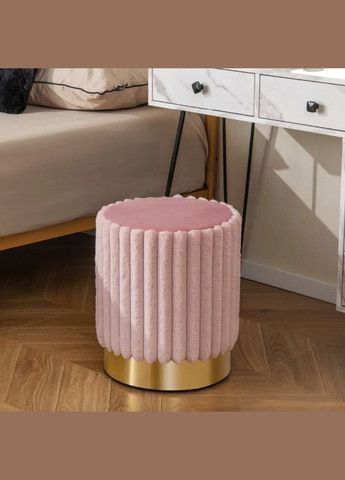 Пуф Rosa велюровий на металевій основі Costway (362028009)