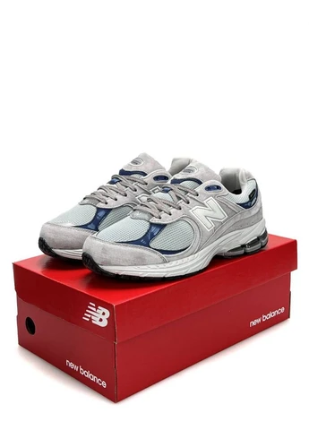 Кроссовки женские New Balance No Brand 2002R x JJJJound GTX Grey Navy серые демисезоны (383539056)