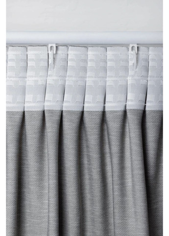 Штори з діагональною структурою Original 2шт. 1,5м х від 2,5м до 3м HYGG (370367136)