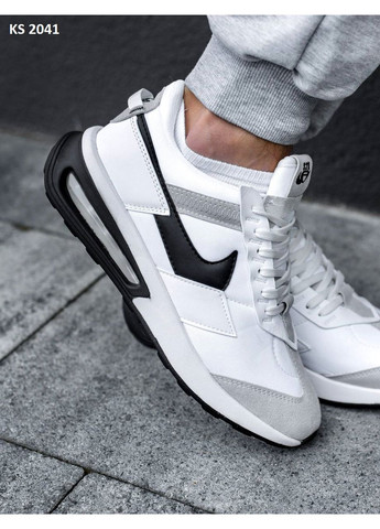 Комбіновані Осінні кросівки чоловічі nike air 32w найк аір форс 1 преміум No Brand