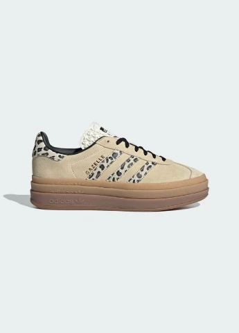 Кремові кеди adidas Gazelle Bold JI1370
