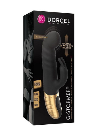 Вибратор Marc GSTORMER с возвратно-поступательным движением головки - CherryLove Dorcel (282710379)