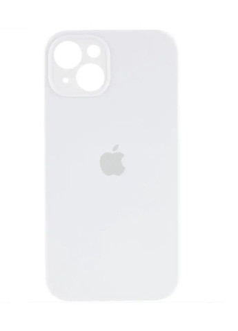 Чехол на айфон 13 для iPhone 13 full camera силиконовый с микрофиброй White / Silicone Case (369137404)